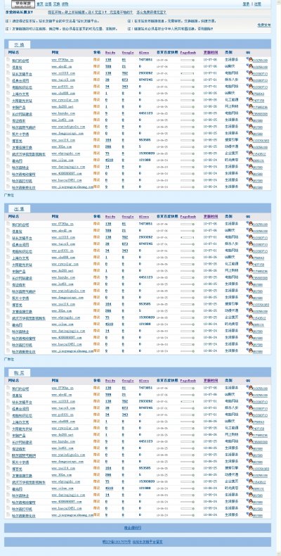 ç«é¿åæé¾æ¥äº¤æ¢å¹³å°æºç /åæé¾æ¥ç¨åº